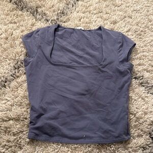 garage square neck top